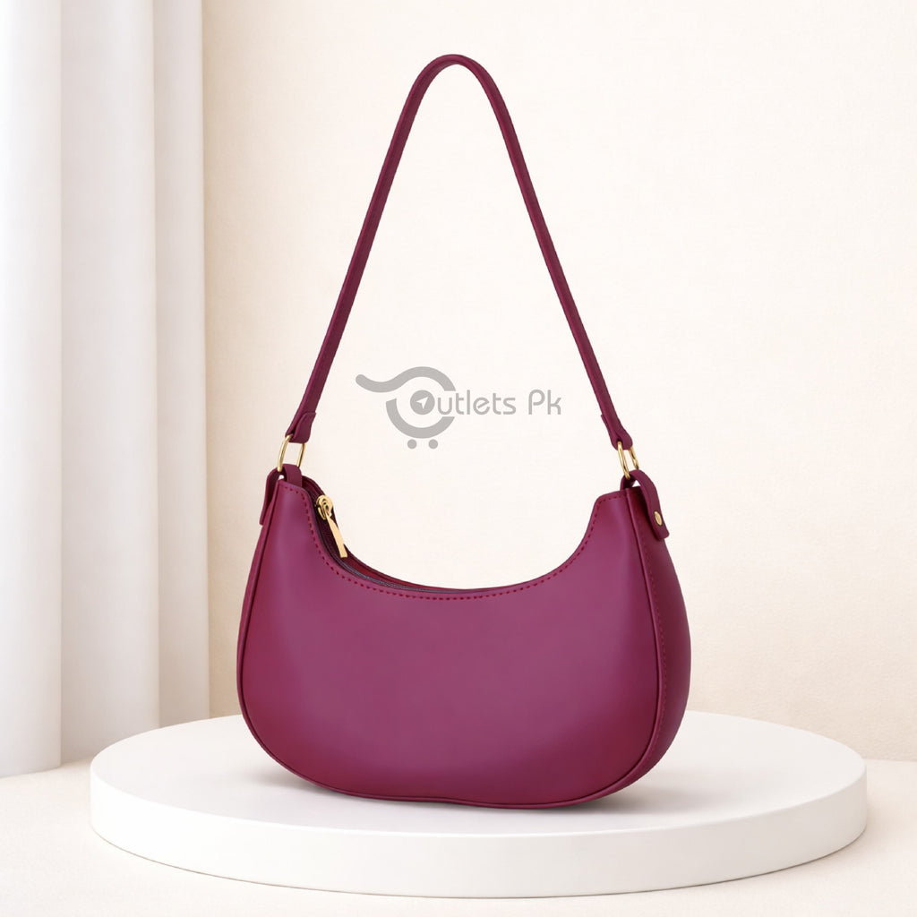 MOON BAG MAROON
